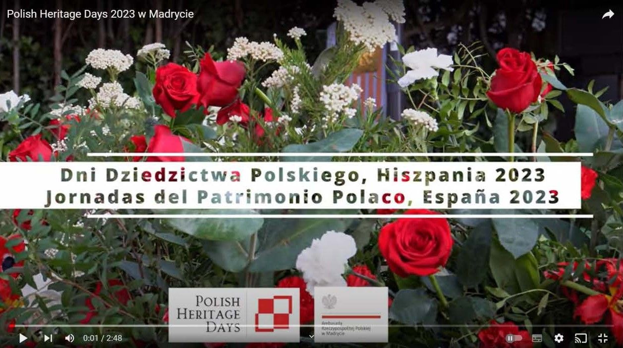 VIDEO PROMOTING POLAND AS PART OF POLISH HERITAGE DAYS, SPAIN 2023